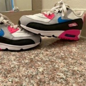 Girls Leather Nike Air Max 90